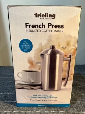 frieling fresh solutions French Press Insulated Coffee Maker 36 fl. oz.